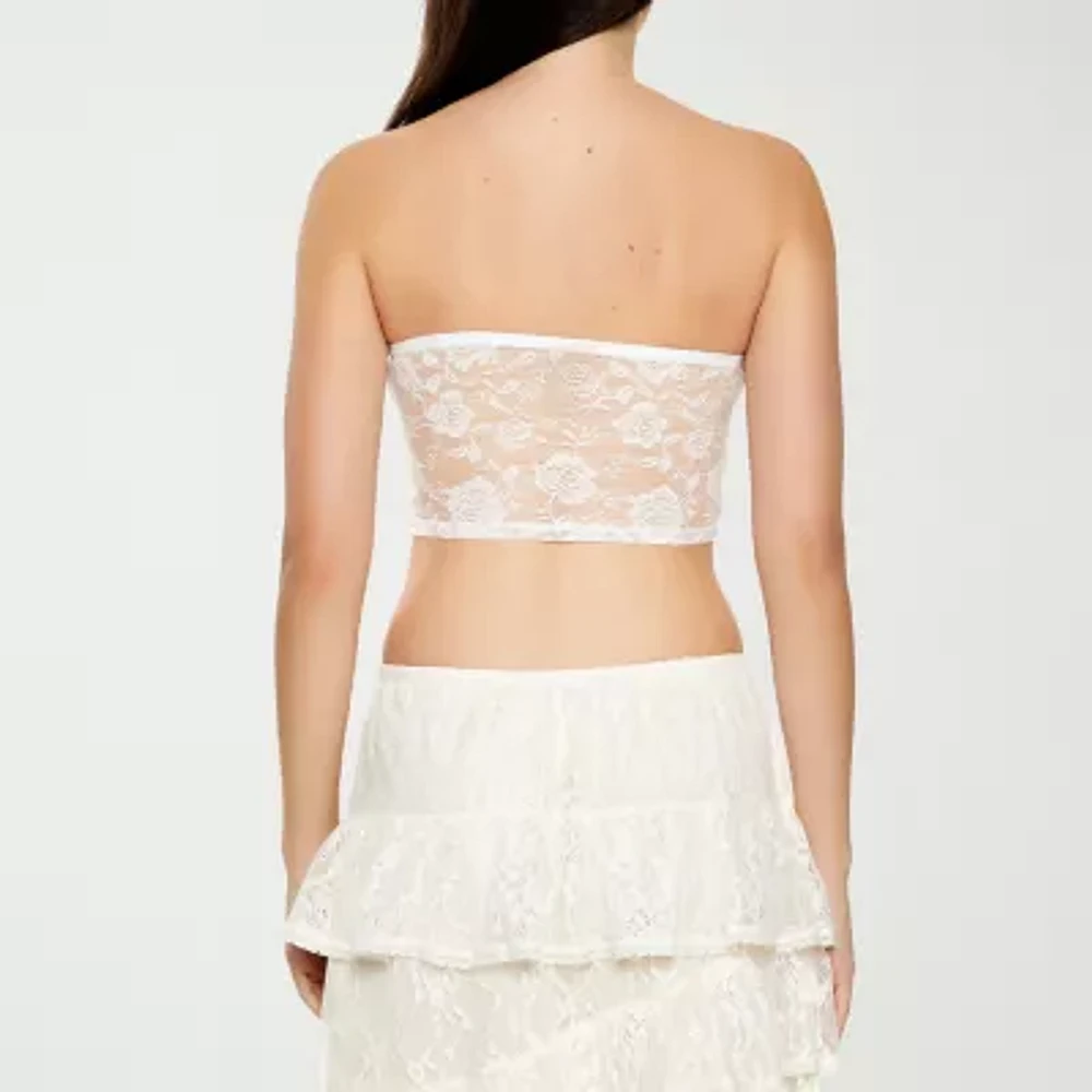 Forever 21 Womens Tube Top Juniors