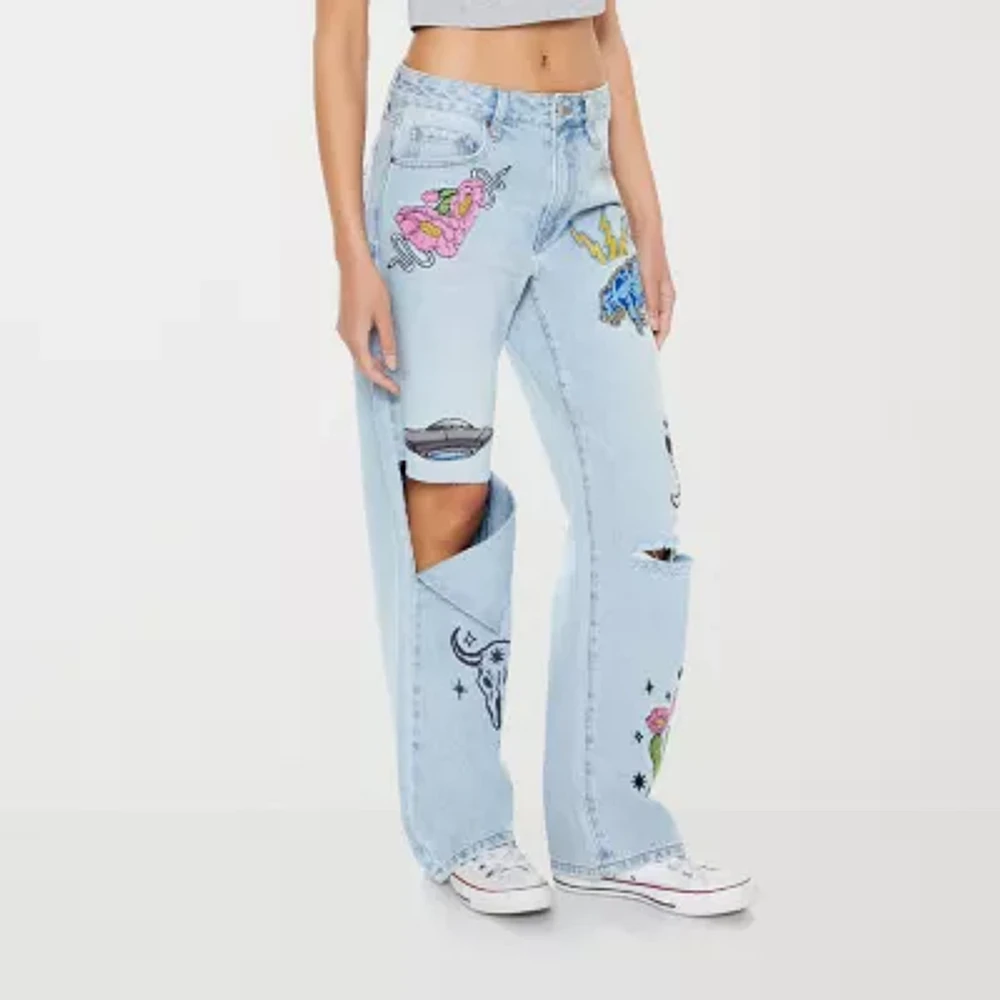 Forever 21 - Juniors Womens High Rise Regular Fit Jean