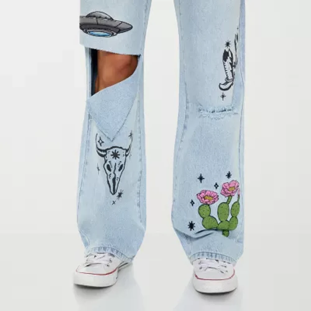 Forever 21 - Juniors Womens High Rise Regular Fit Jean