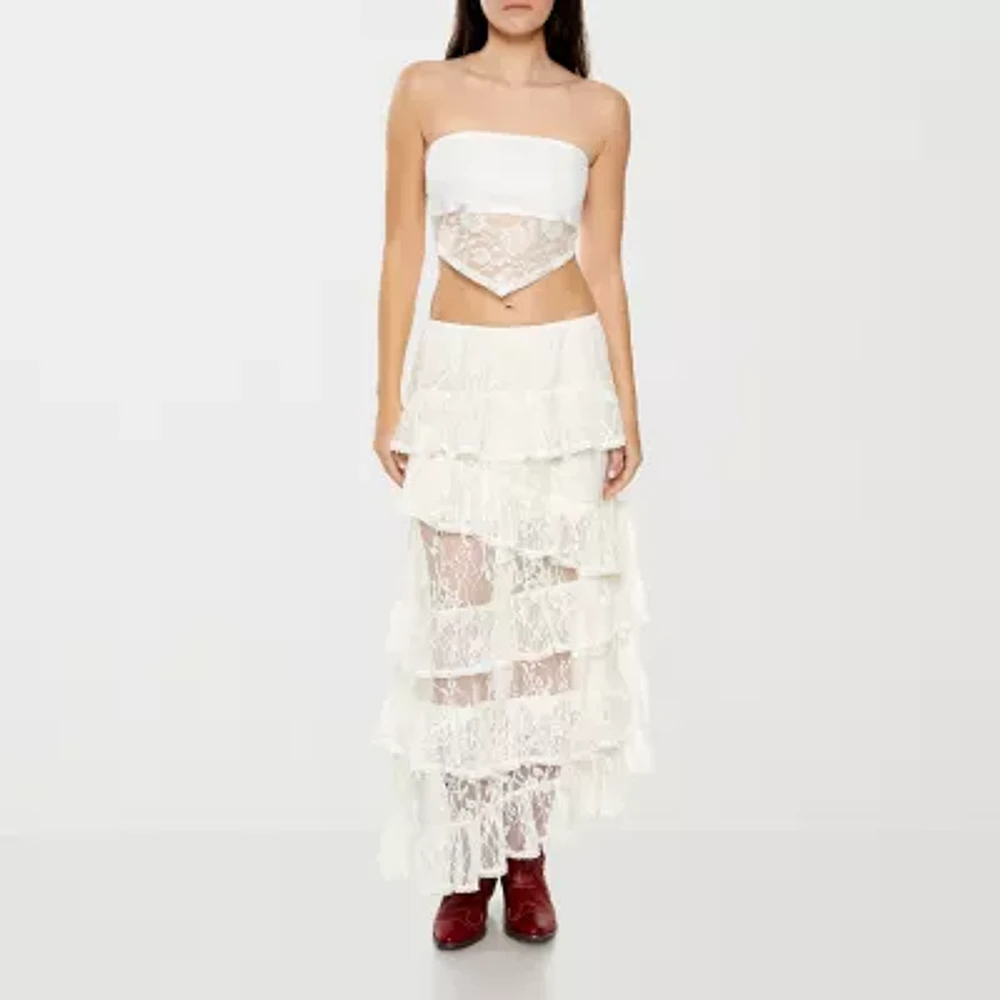 Forever 21 Womens Tube Top Juniors