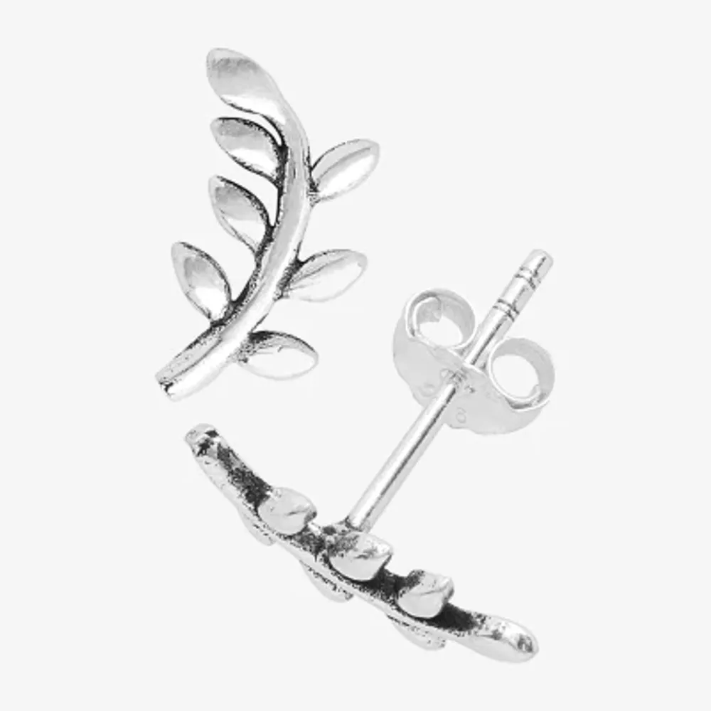 Itsy Bitsy Womens Sterling Silver Ear Climbers