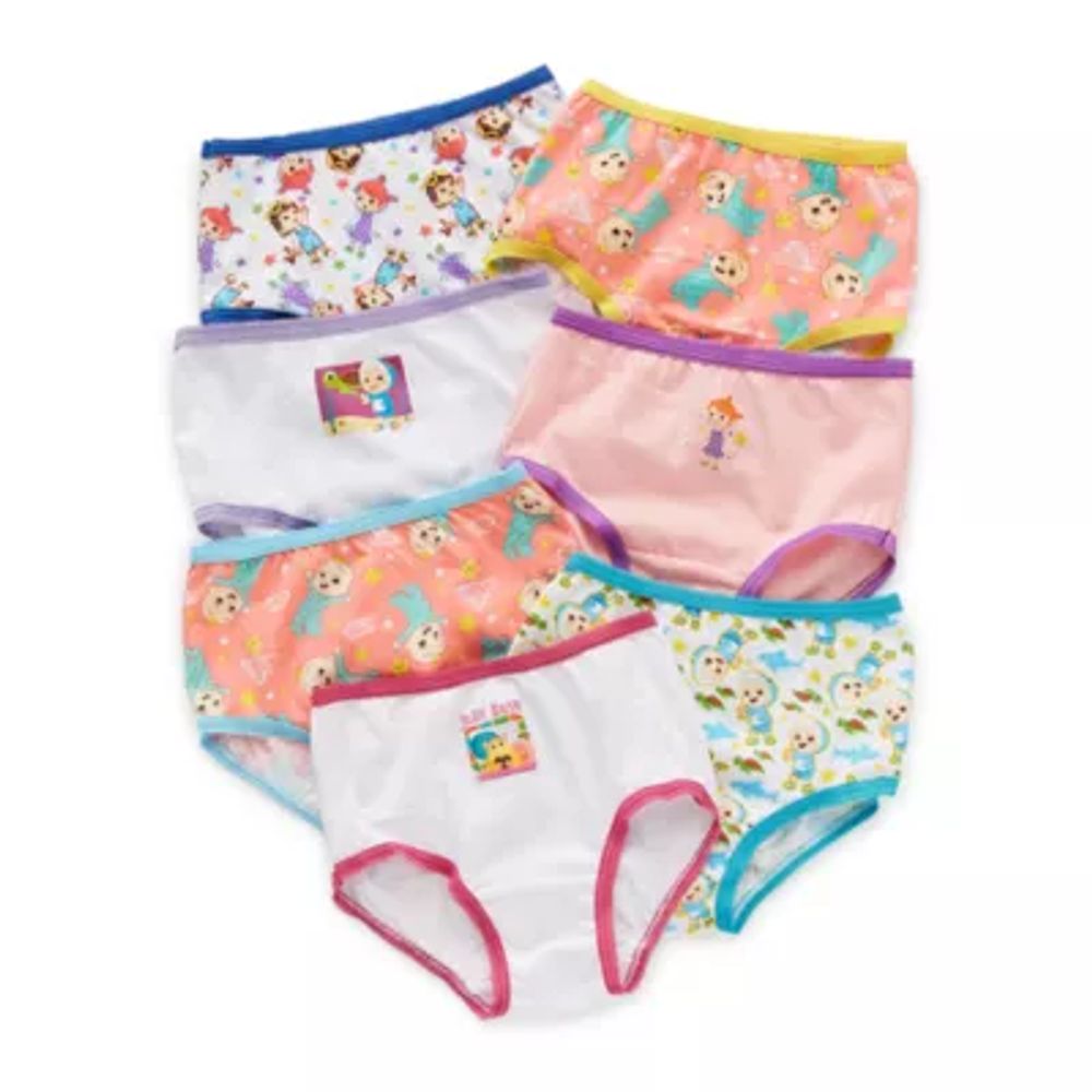 Cocomelon Toddler Girls Cocomelon 7 Pack Brief Panty Tgup4852