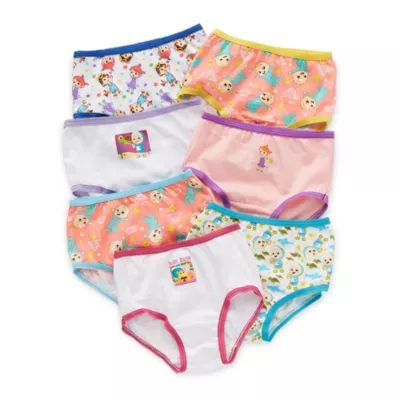 Cocomelon Toddler Girls Cocomelon 7 Pack Brief Panty Tgup4852