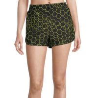 Sports Illustrated Womens Mid Rise Moisture Wicking Running Short