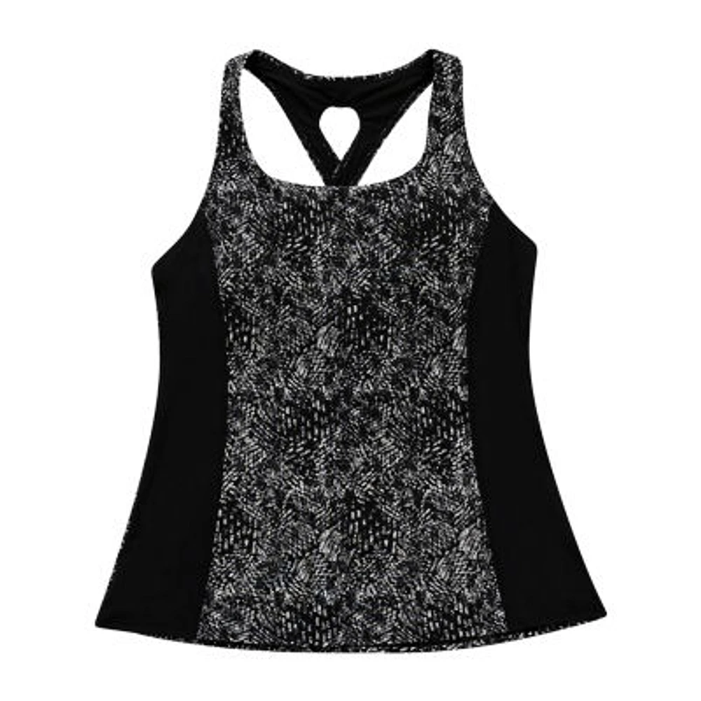 Dolfin Womens Easy-on + Easy-off Striped One Piece Swimsuit