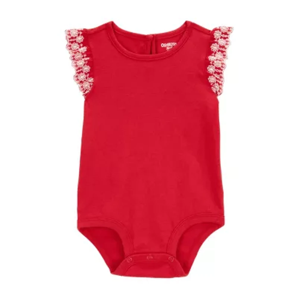 Oshkosh Baby Girls Short Sleeve Bodysuit