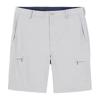 IZOD Swingflex Mens 9 1/2" Big and Tall Stretch Fabric Quick Dry Chino Short