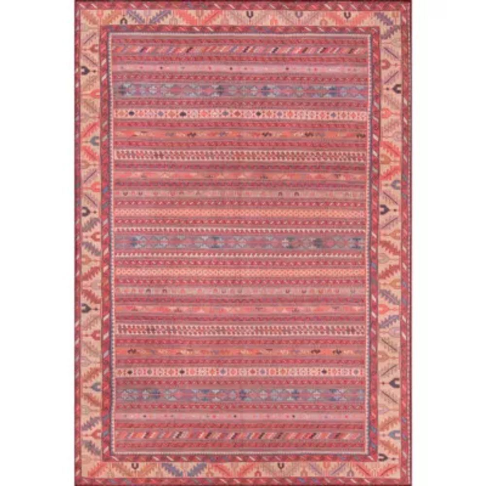 Momeni Afshar 5 Striped Indoor Rectangular Accent Rug