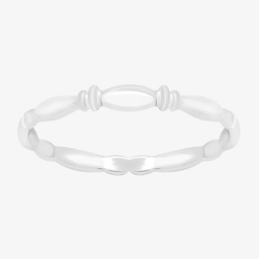 Itsy Bitsy Womens 2.5MM Sterling Silver Hypoallergenic Delicate Band