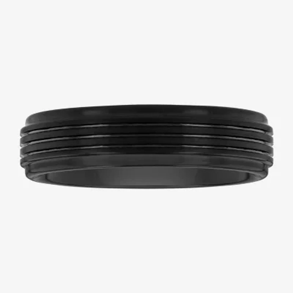 Mens 6MM Tungsten Wedding Band