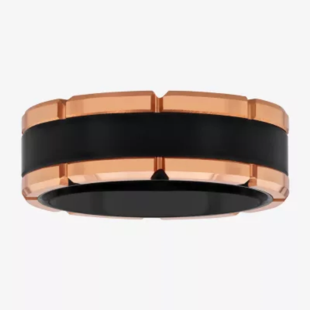 Mens 8MM Tungsten Wedding Band