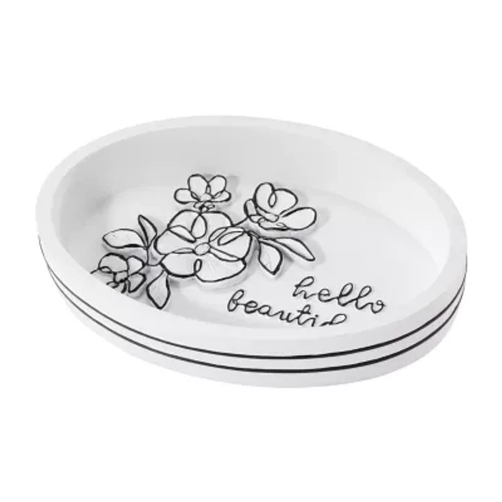 Avanti Lined With Grace Soap Dish