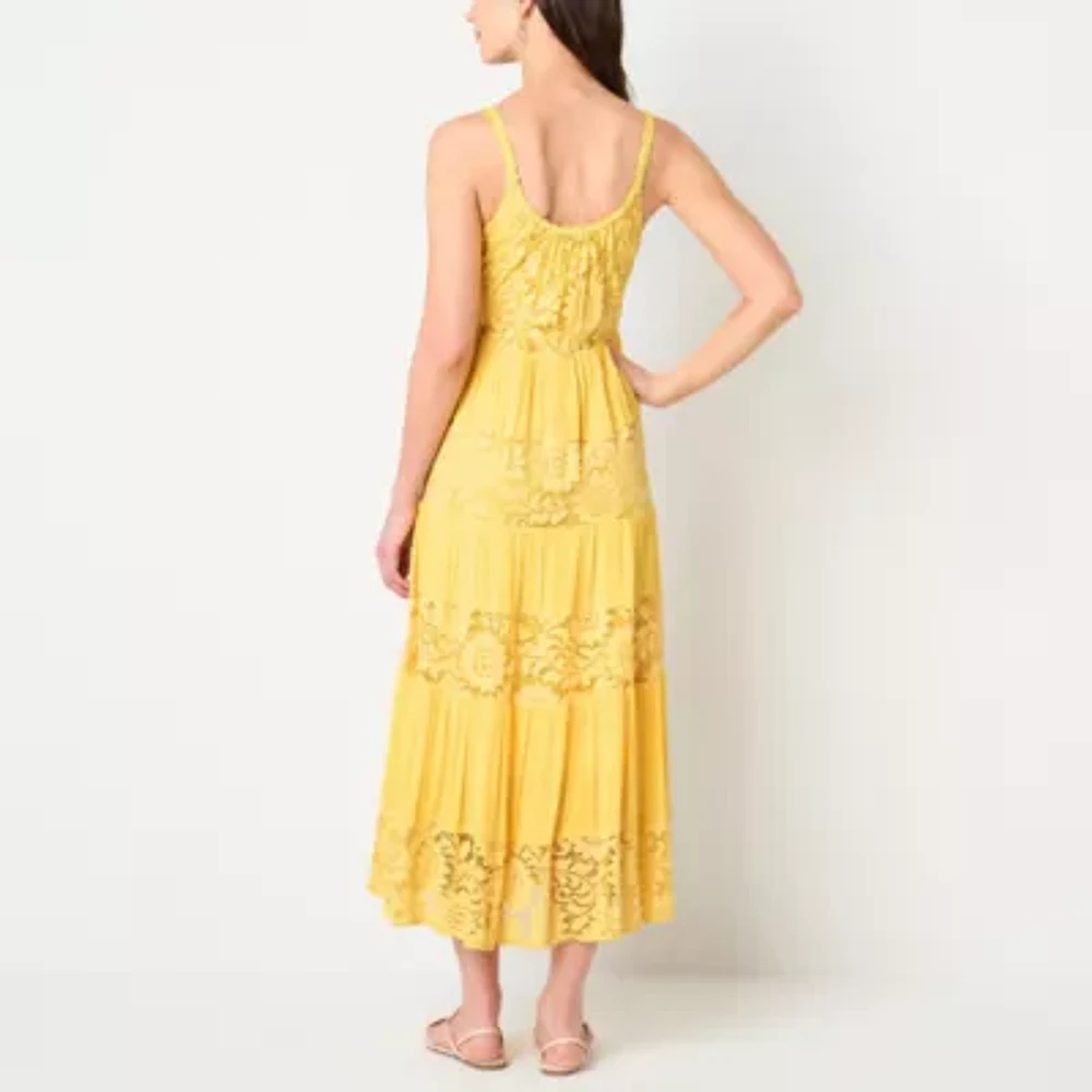 Isabel & Nina Womens Sleeveless Maxi Dress