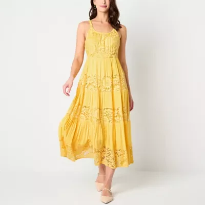 Isabel & Nina Womens Sleeveless Maxi Dress