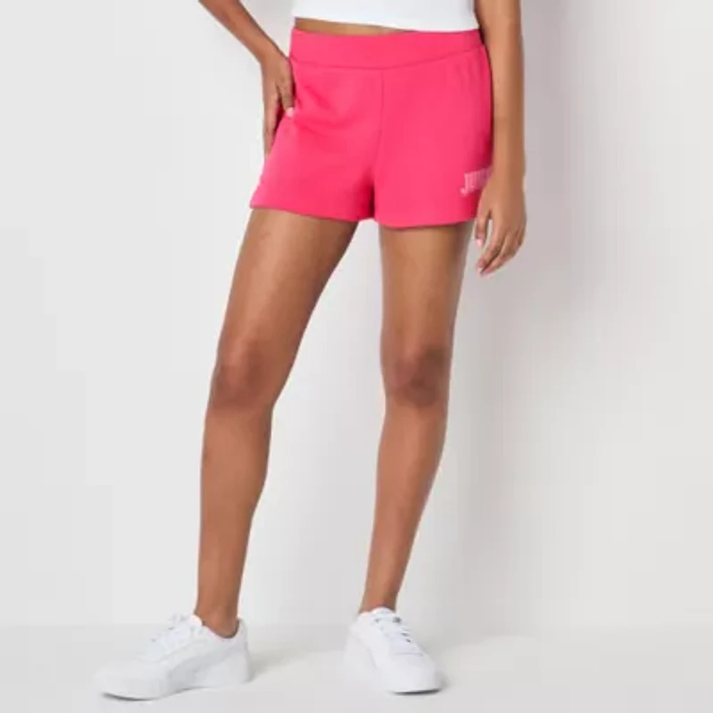 Juicy By Couture Juniors Womens Mid Rise Pull-On Short