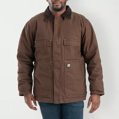 Berne Highland Washed Chore Mens Heavyweight Work Jacket