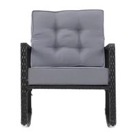 Corliving Parksville Patio Collection Rocking Chair