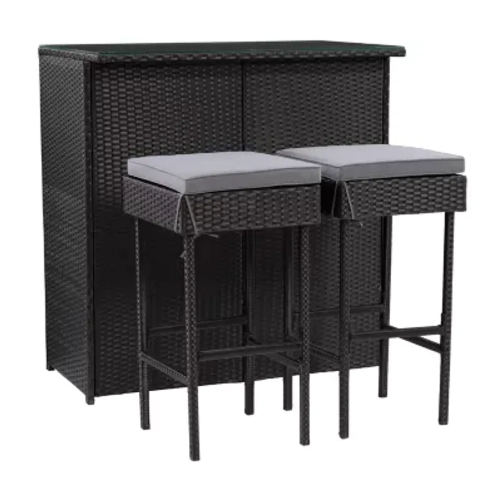 Parksville Collection 3-pc. Patio Bar Set