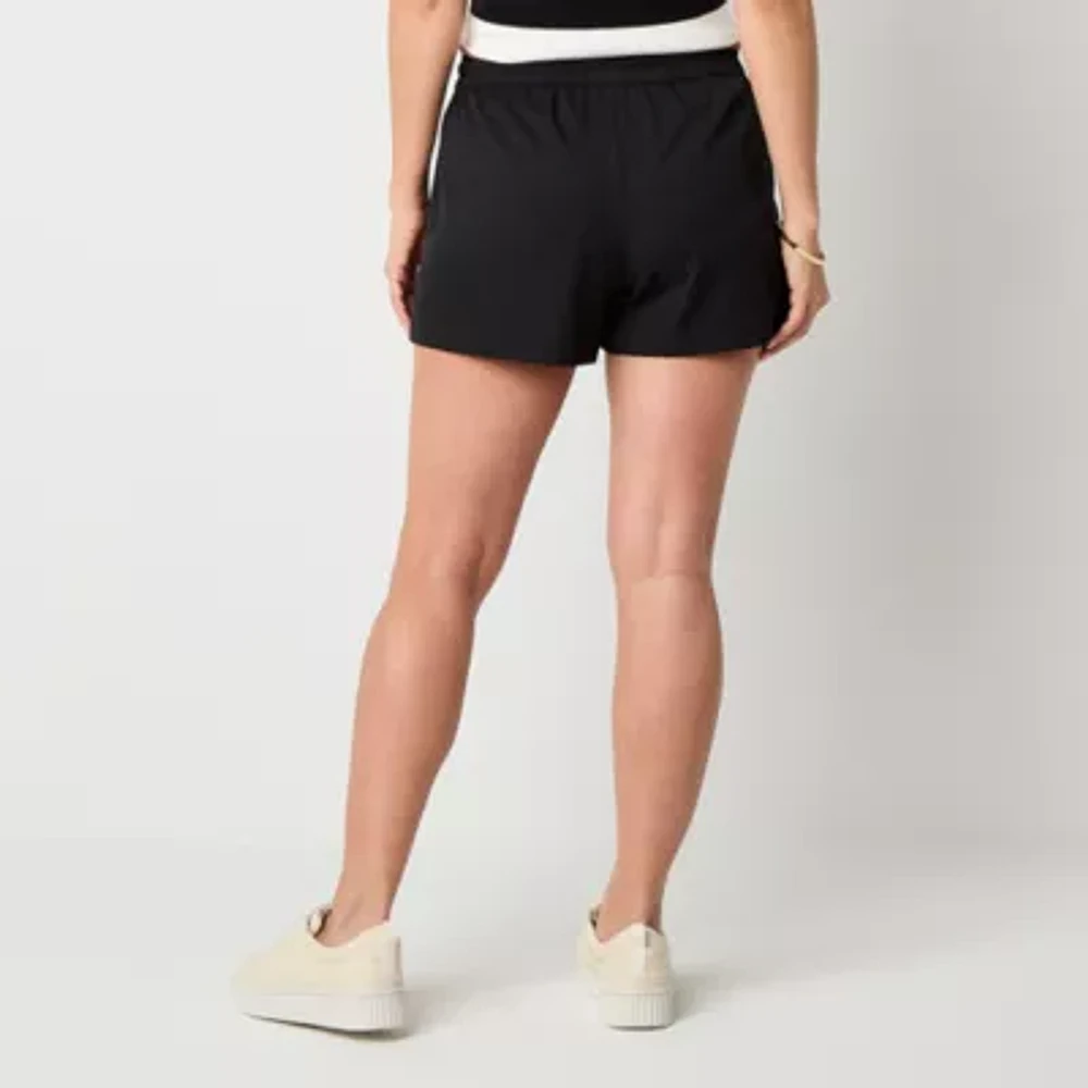 Stylus Womens Mid Rise Pull-On Short