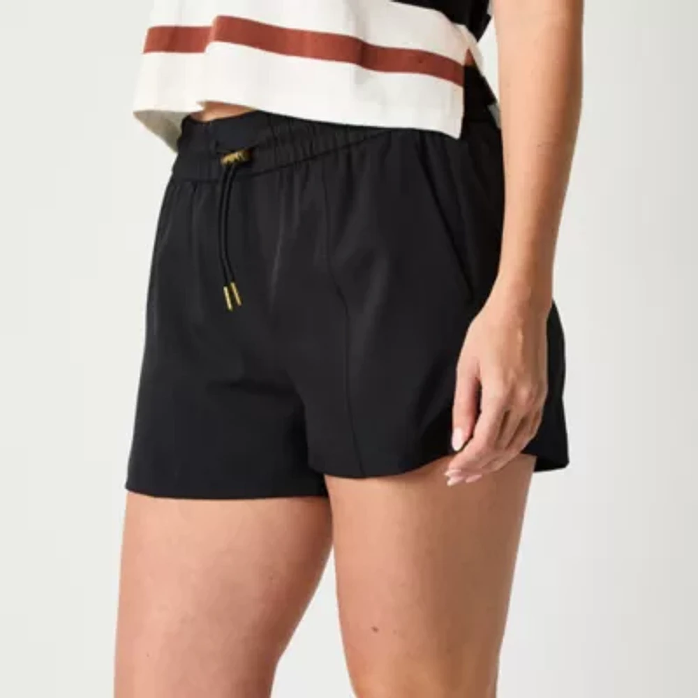 Stylus Womens Mid Rise Pull-On Short