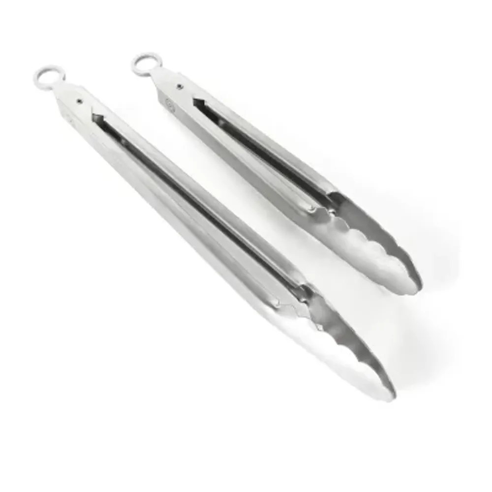 Martha Stewart Stainless Steel 2-pc. Tongs Set