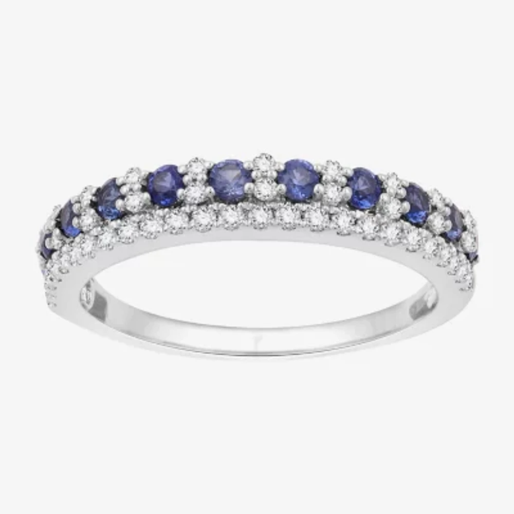 I Said Yes (H-I/I1) Womens 1/4 CT. T.W. Lab Grown White Sterling Silver Wedding Band