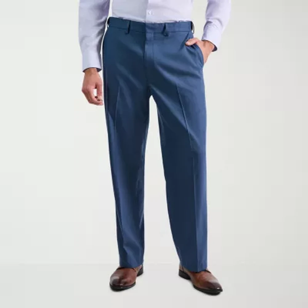 Haggar JMH Premium Stretch Mens Classic Fit Pleated Front Suit Pant