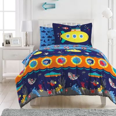Dream Factory Submarine 5-pc. Complete Bedding Set with Sheets