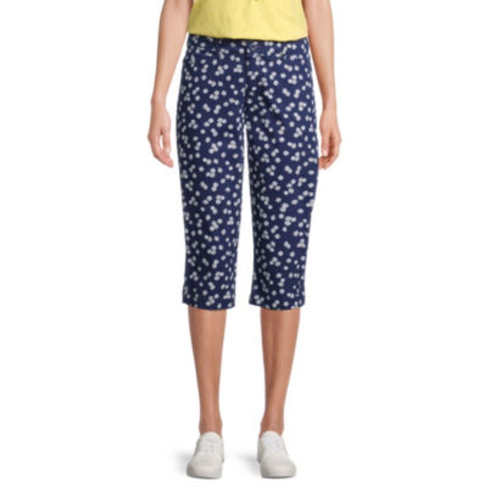 St. John's Bay Mid Rise Secretly Slender Capris