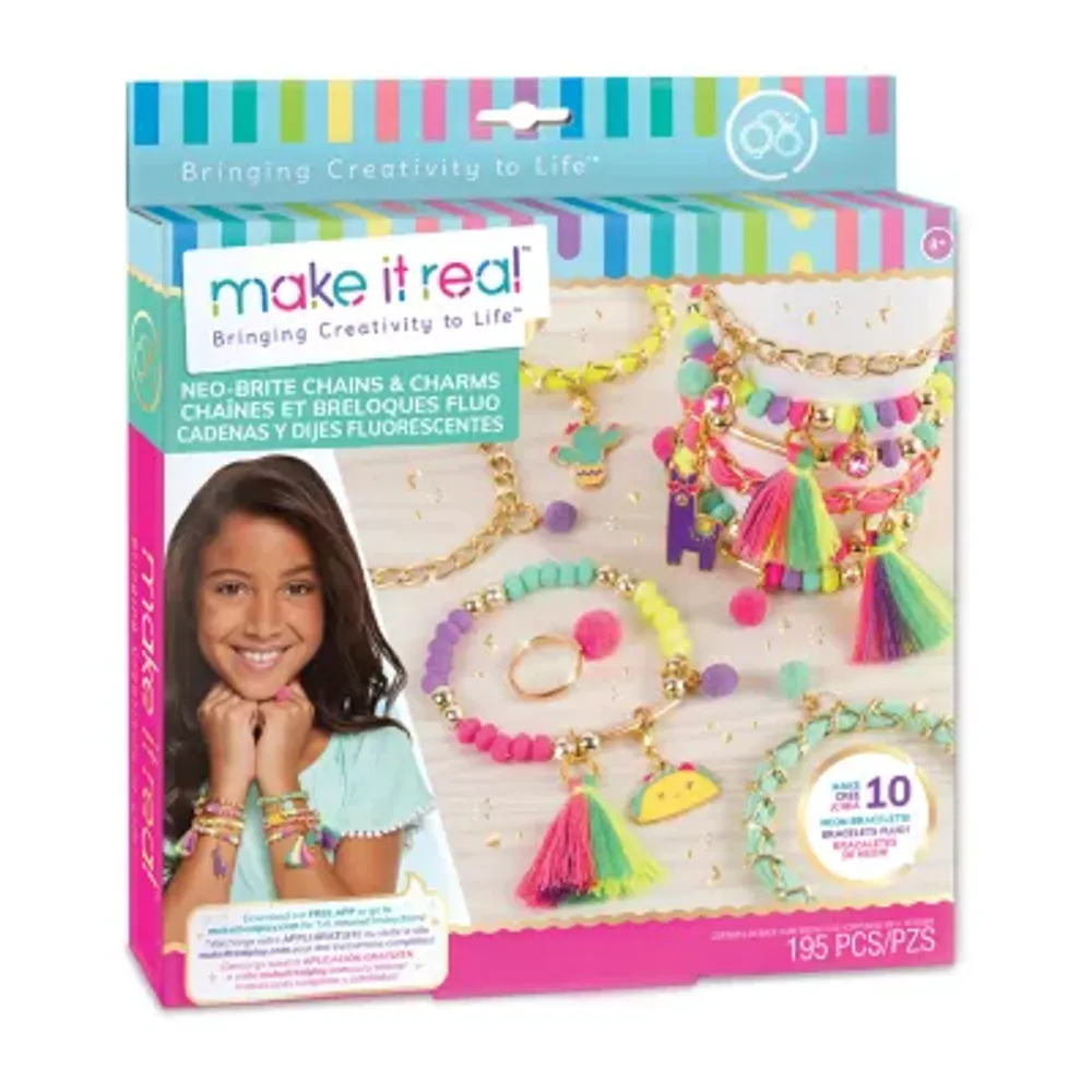 Make It Real Neo-Brite Chains & Charms Jewelry Kit Jewelry Kit