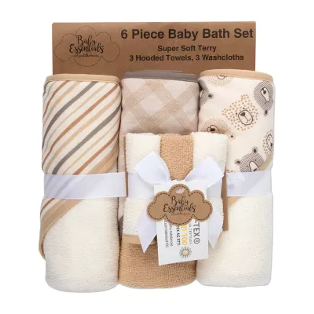 Baby Essentials 6-pc. Hooded Towel