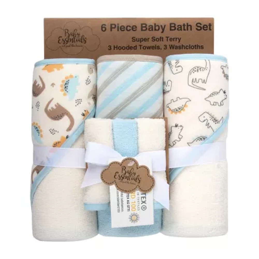 Baby Essentials 6-pc. Hooded Towel