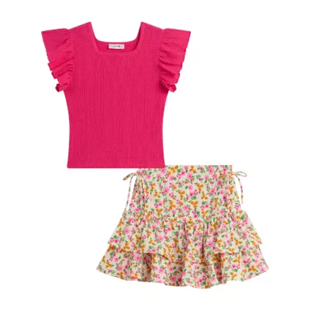 Byer California Big Kid Girls 2-pc. Skirt Set