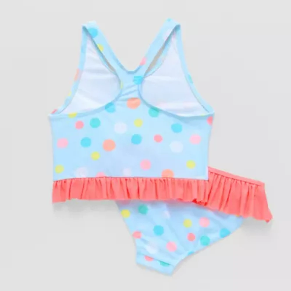 Little Girls Hello Kitty 2-pc. Tankini Set