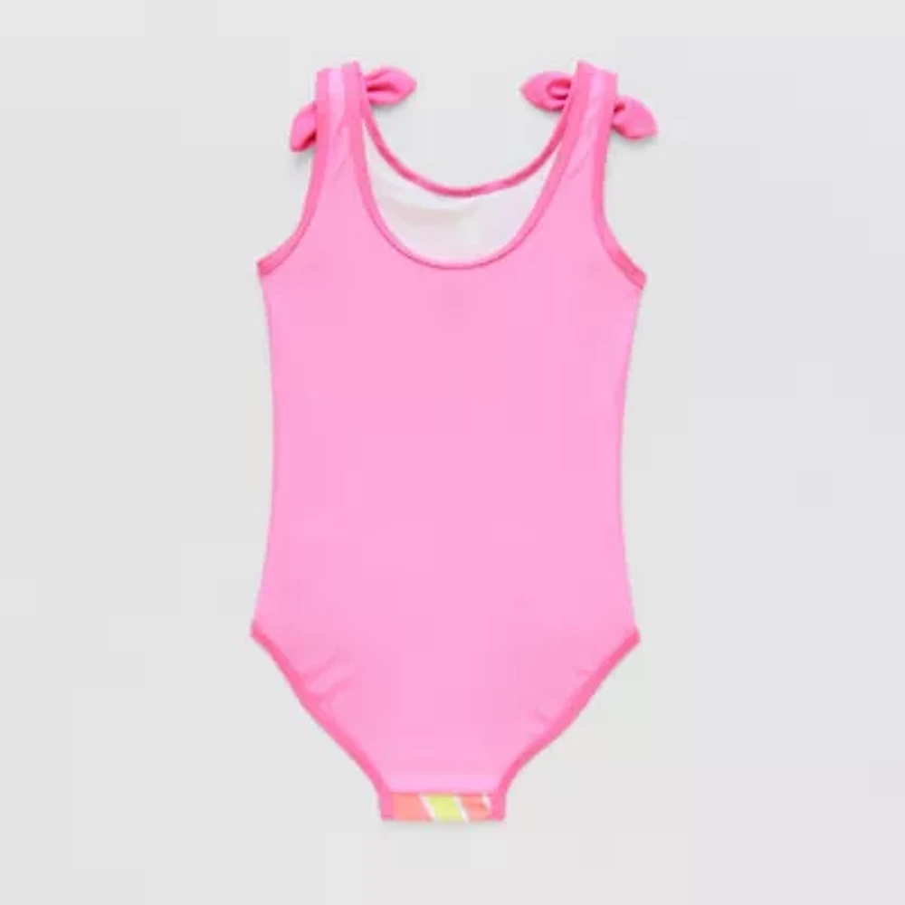 Little Girls Care Bears One Piece Swimsuit