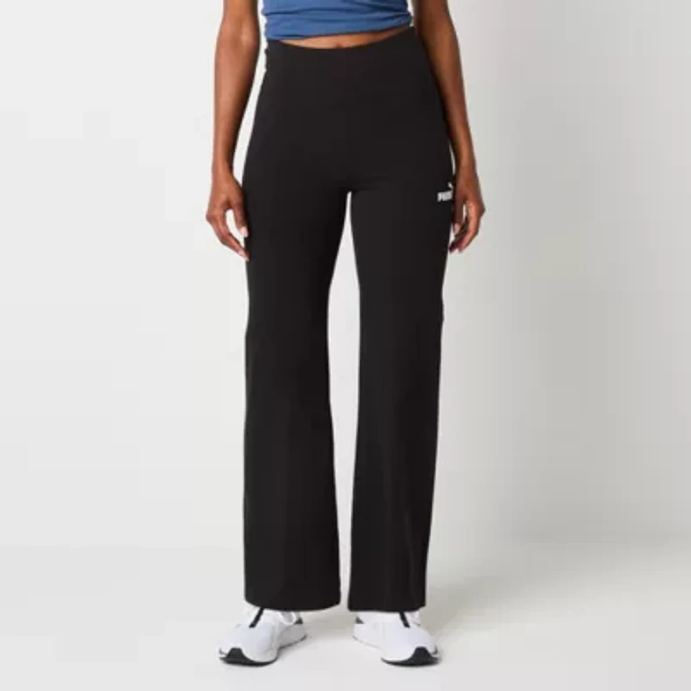 PUMA Womens Mid Rise Straight Leg Active Full Length Leggings