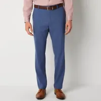 Collection By Michael Strahan Pinstripe Mens Regular Fit Flat Front Dress Pant