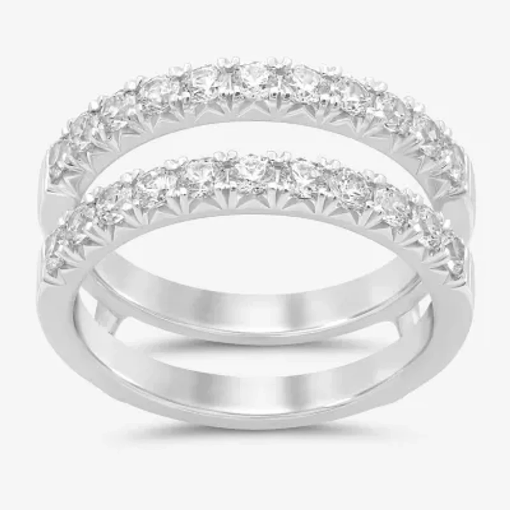 (I / Si2) Womens 1 CT. T.W. Lab Grown White Diamond 14K Gold Band