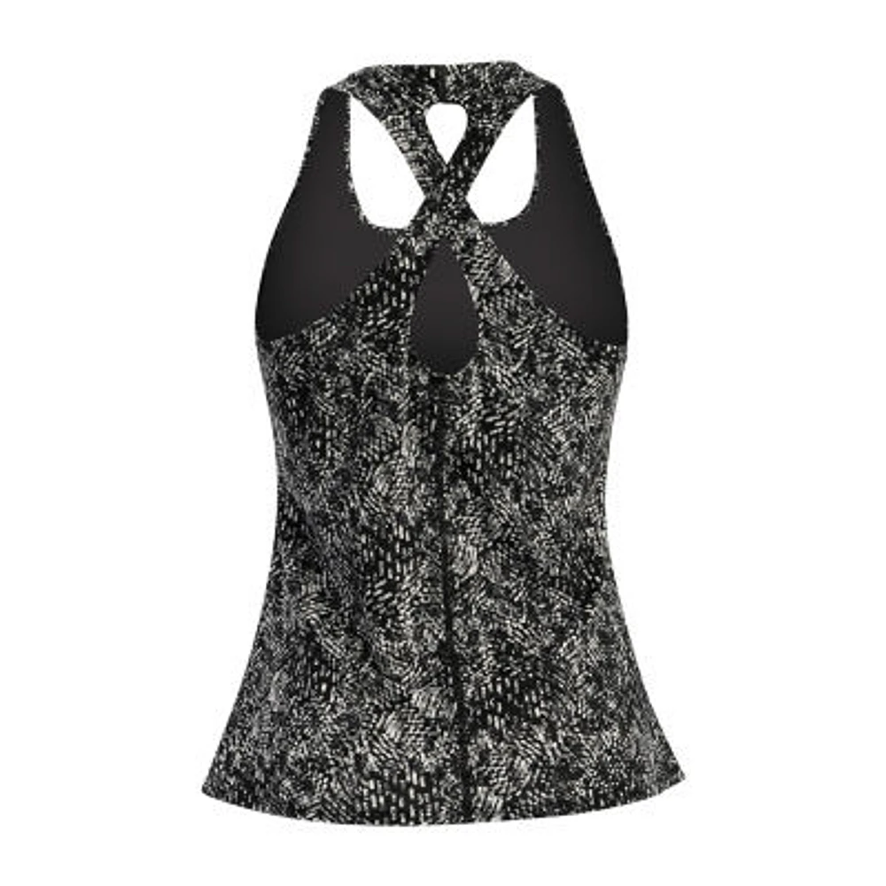 Dolfin Womens Easy-on + Easy-off Striped One Piece Swimsuit