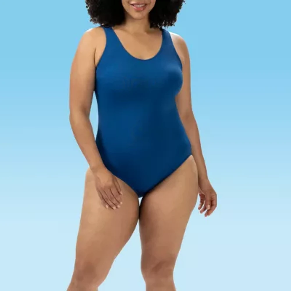 Dolfin Womens Easy-on + Easy-off One Piece Swimsuit