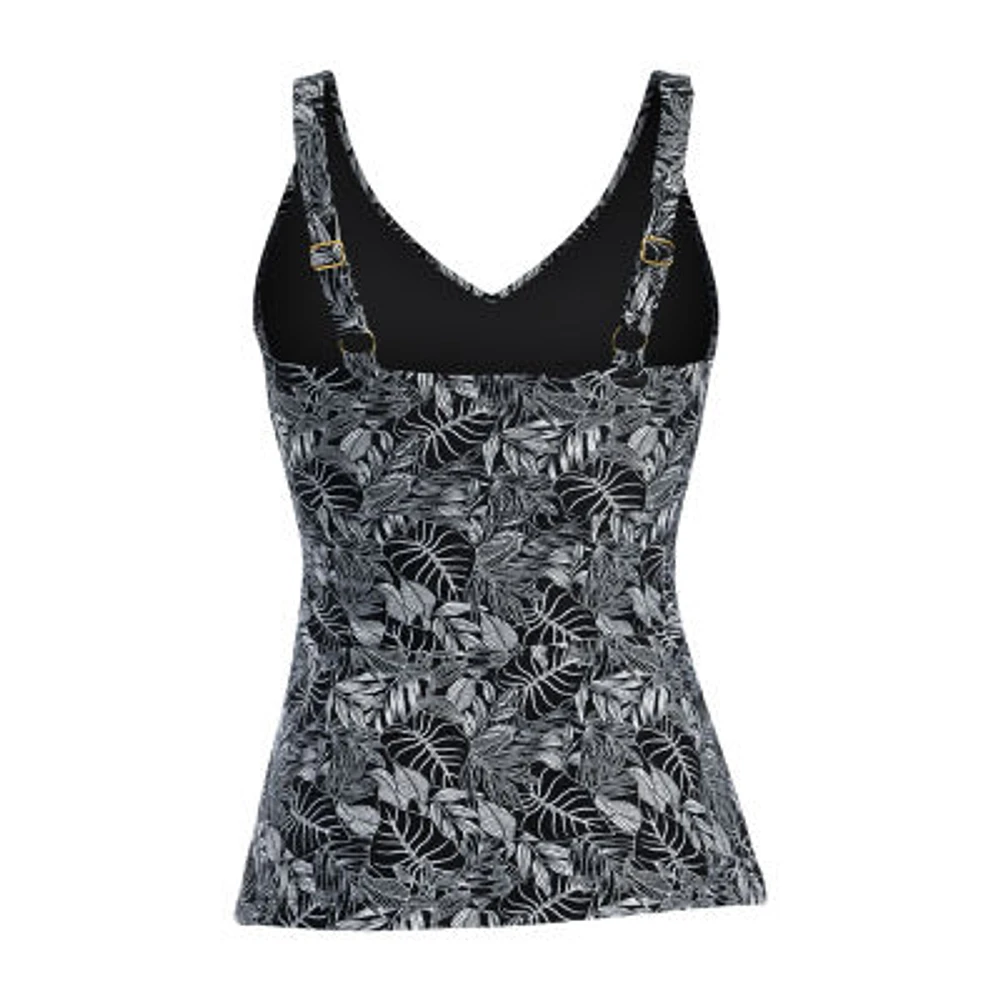 Dolfin Womens Easy-on + Easy-off Leaf One Piece Swimsuit