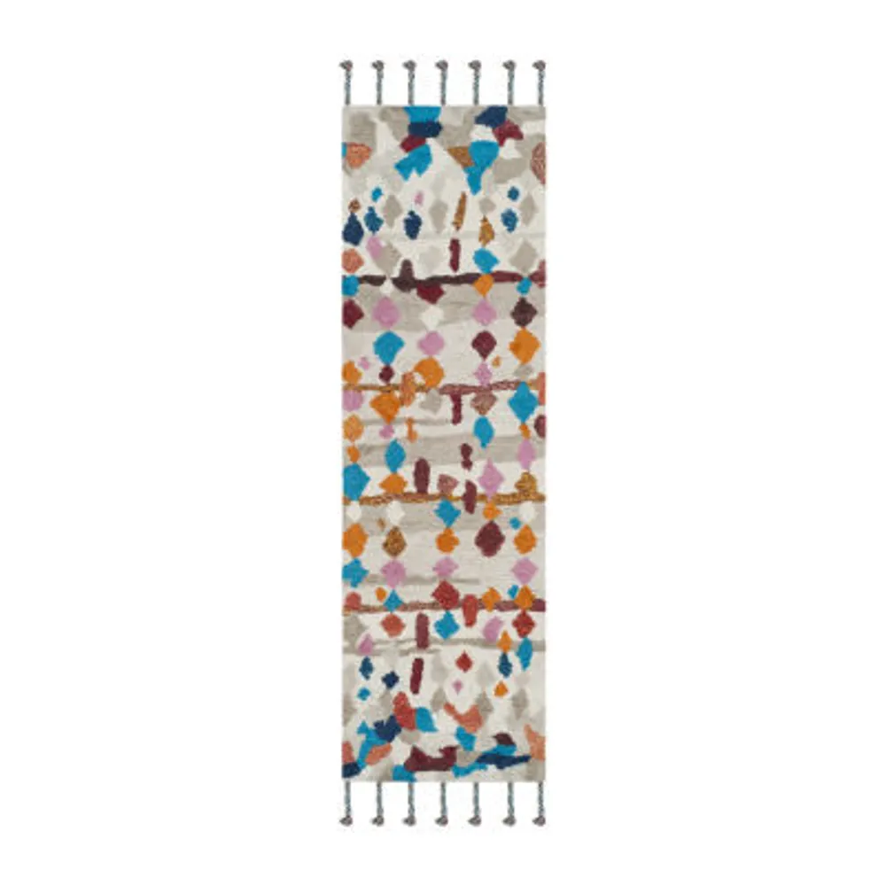 Safavieh Casablanca Collection Allycia Geometric Runner Rug