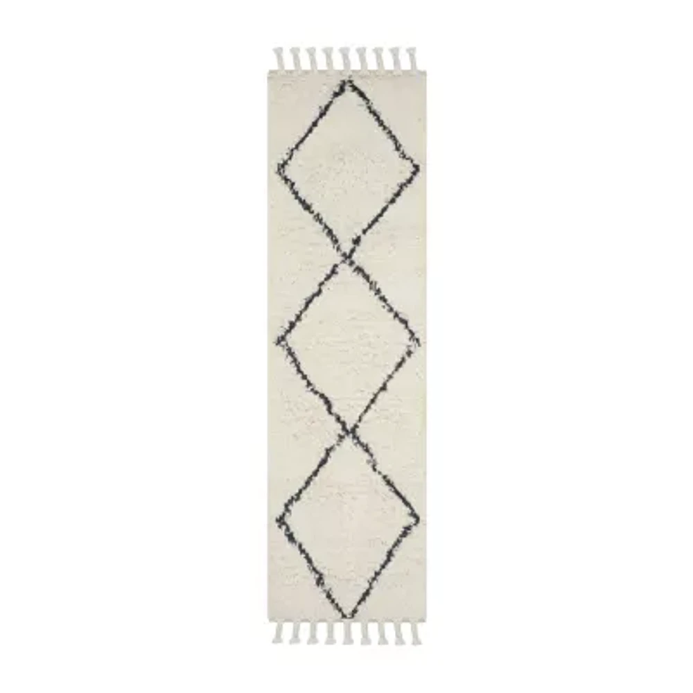 Safavieh Casablanca Collection Angela Geometric Runner Rug