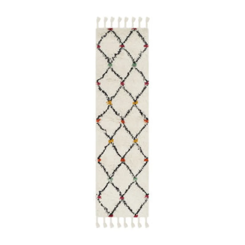 Safavieh Casablanca Collection Dimas Geometric Runner Rug