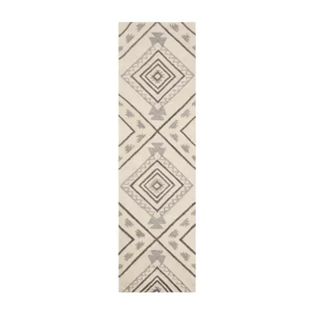 Safavieh Casablanca Collection Hyram Geometric Runner Rug