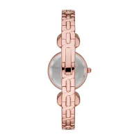Geneva Ladies Womens Crystal Accent Rose Goldtone 2-pc. Watch Boxed Set Fmdjset059