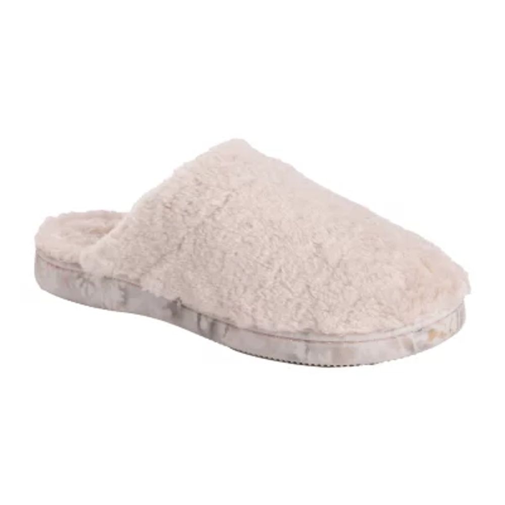 Muk Luks Wen Faux Shearling Womens Clog Slippers