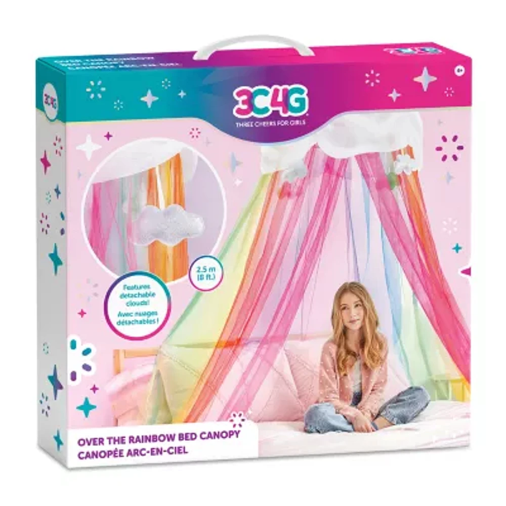 Three Cheers For Girls Over The Rainbow Bed Canopy