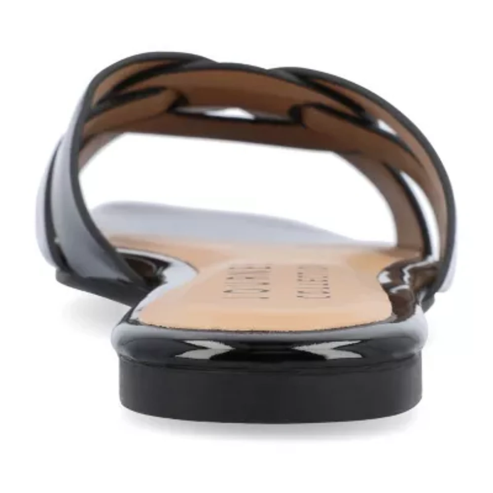 Journee Collection Womens Arrina Slide Sandals