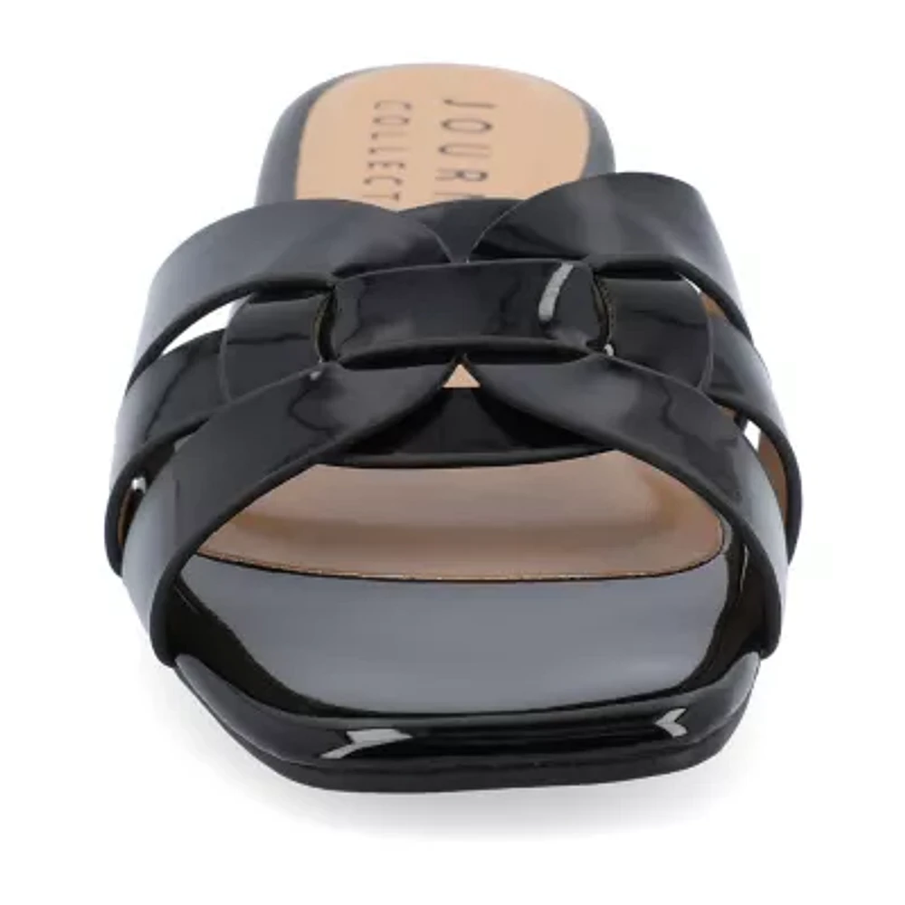 Journee Collection Womens Arrina Slide Sandals